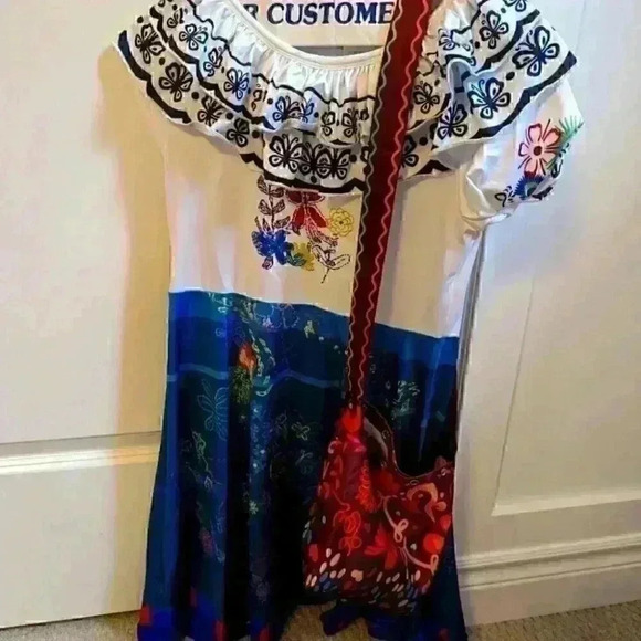 Disney's Encanto Mirabel Birthday Party Banner, Sign, Costume size 8-10 - Picture 1 of 4